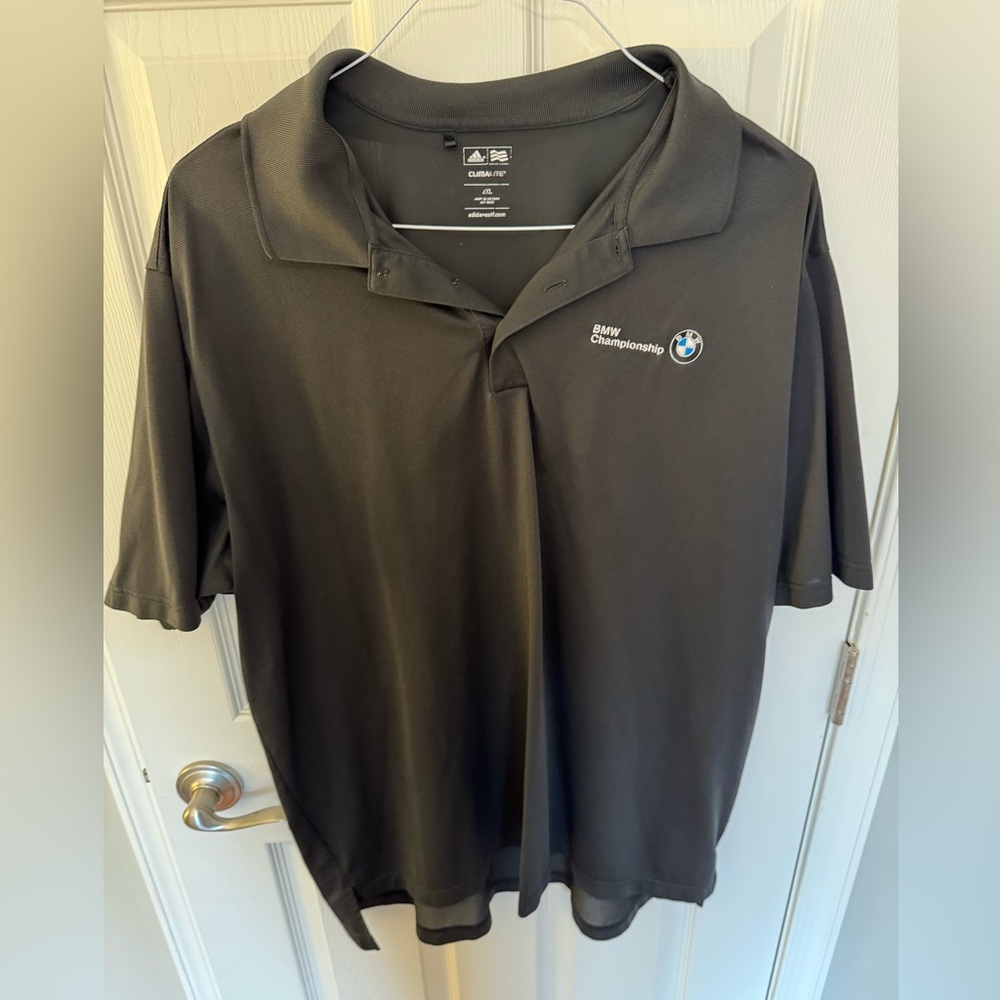 Addidas BMW polo in black XXL
